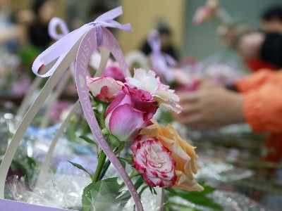 當科技邂逅花香——倍斯特春日員工插花沙龍點亮創意與溫情